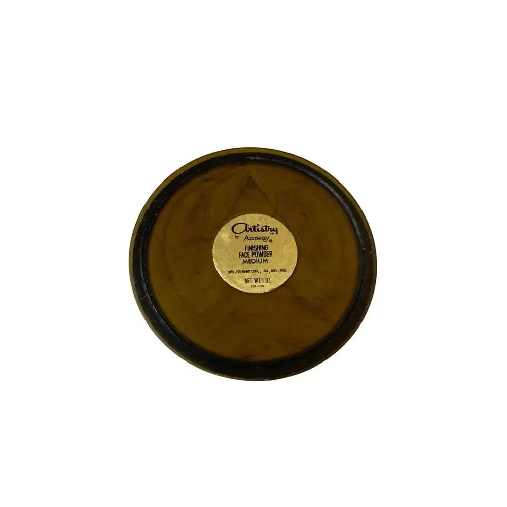 Artistry By Amway Loose Powder MEDIUM With Puff 1 Oz‎ Open Box Cut In Seal